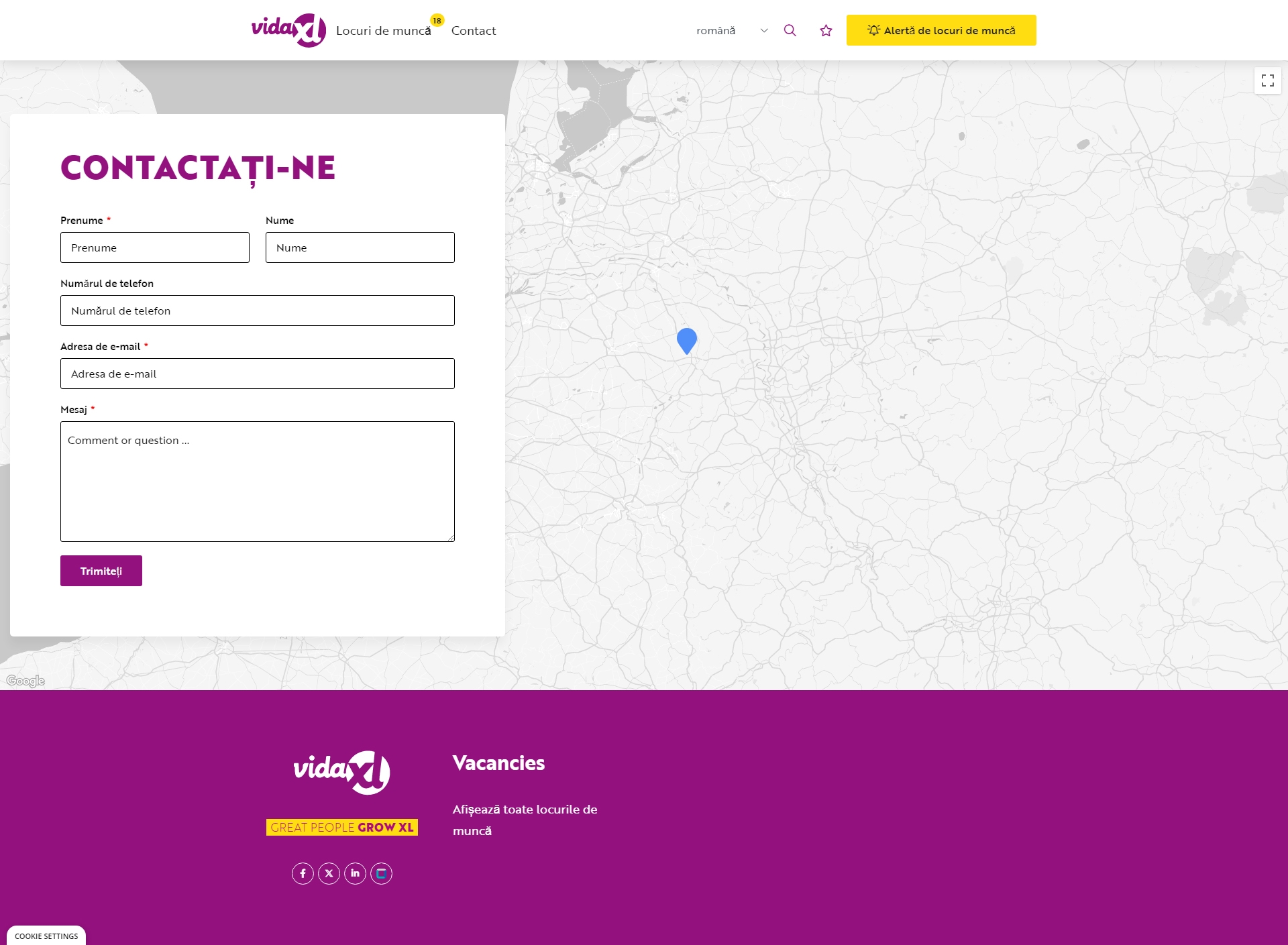 Vidaxl Contact, Telefon, Servicii clienti